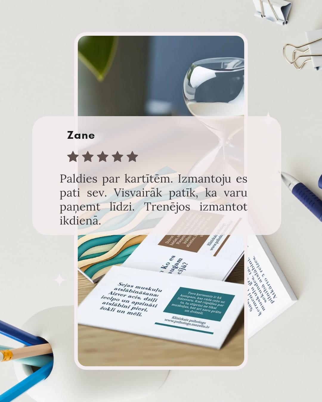 Stresa mazināšanas komplekts