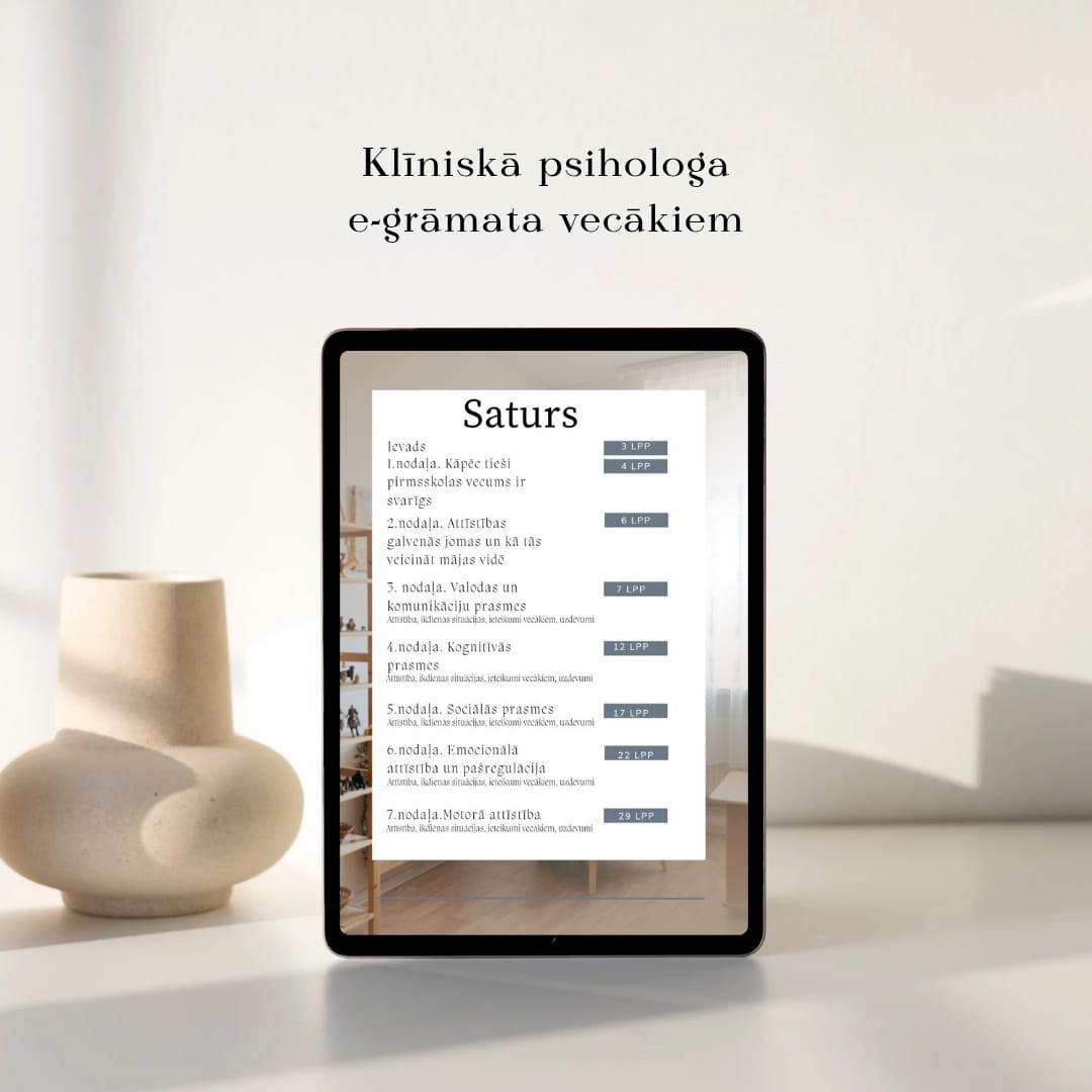 Vecāku ceļvedis bērna attīstībai pirmsskolas vecumā